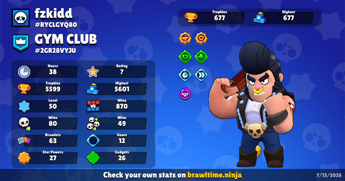Fzkidd Brawl Stars Profile Brawl Time Ninja fzkidd-brawl-stars-profile-brawl-time-ninja