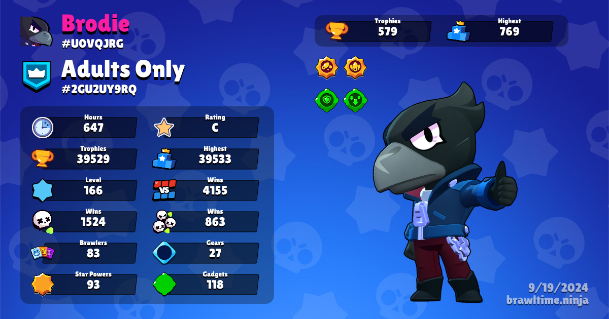 Brodie Brawl Stars Brawl Time Ninja